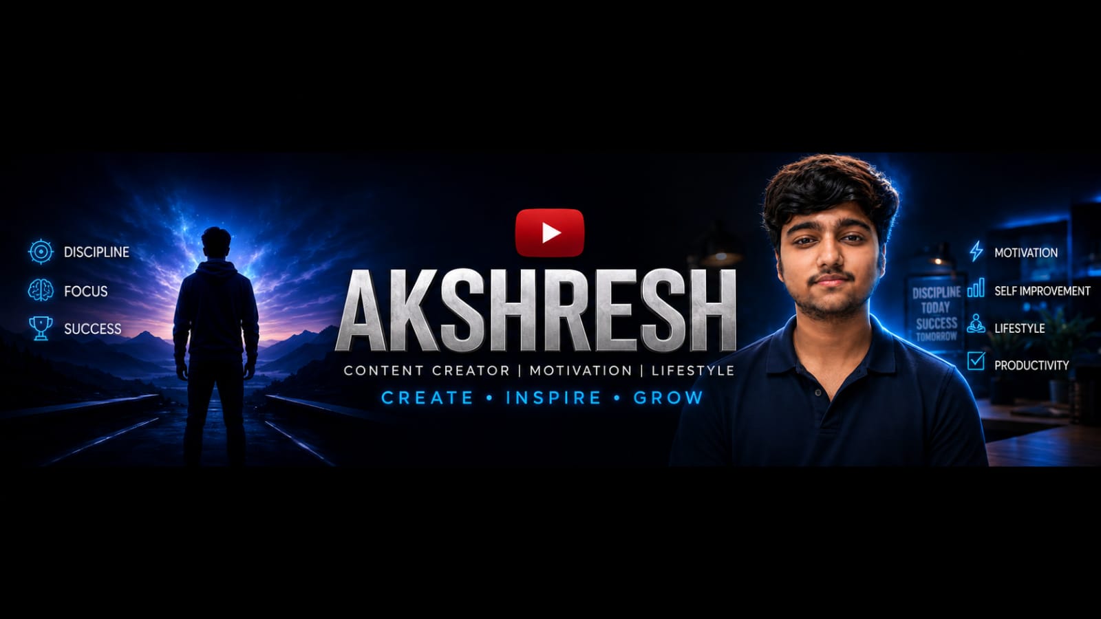 Akshresh — Creator & Self Improvement